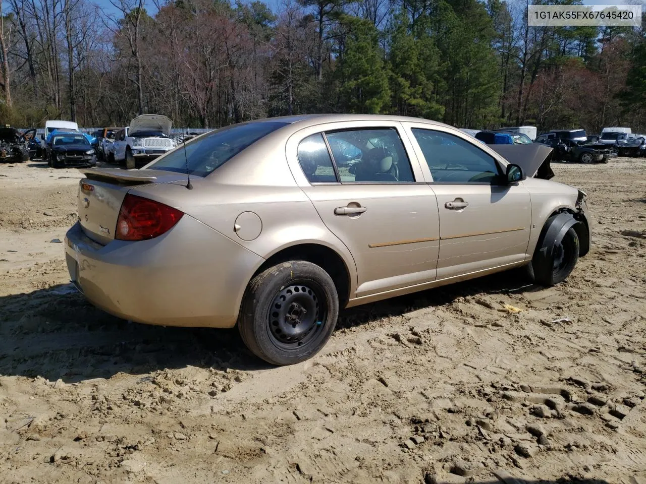 2006 Chevrolet Cobalt Ls VIN: 1G1AK55FX67645420 Lot: 71450984