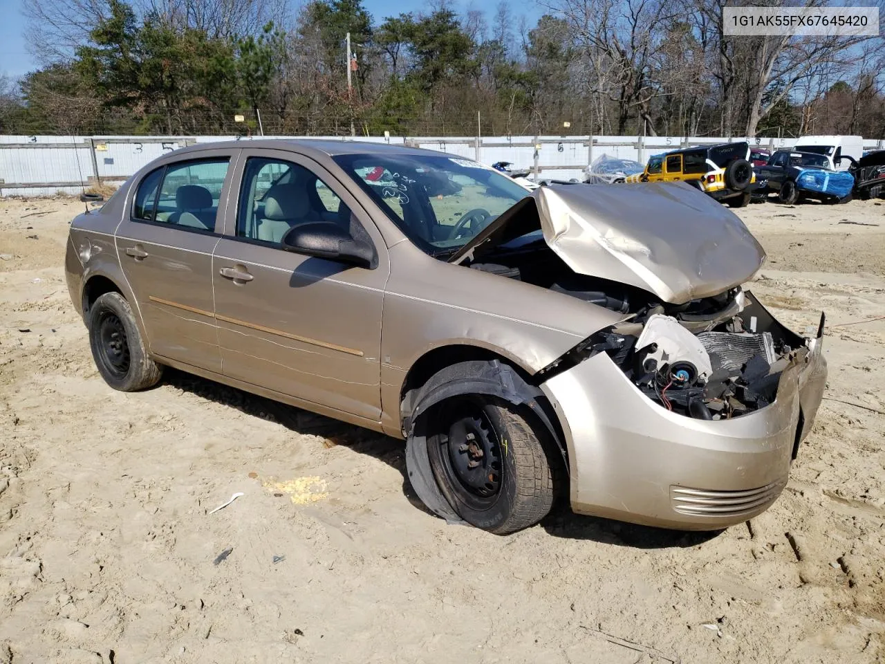 2006 Chevrolet Cobalt Ls VIN: 1G1AK55FX67645420 Lot: 71450984