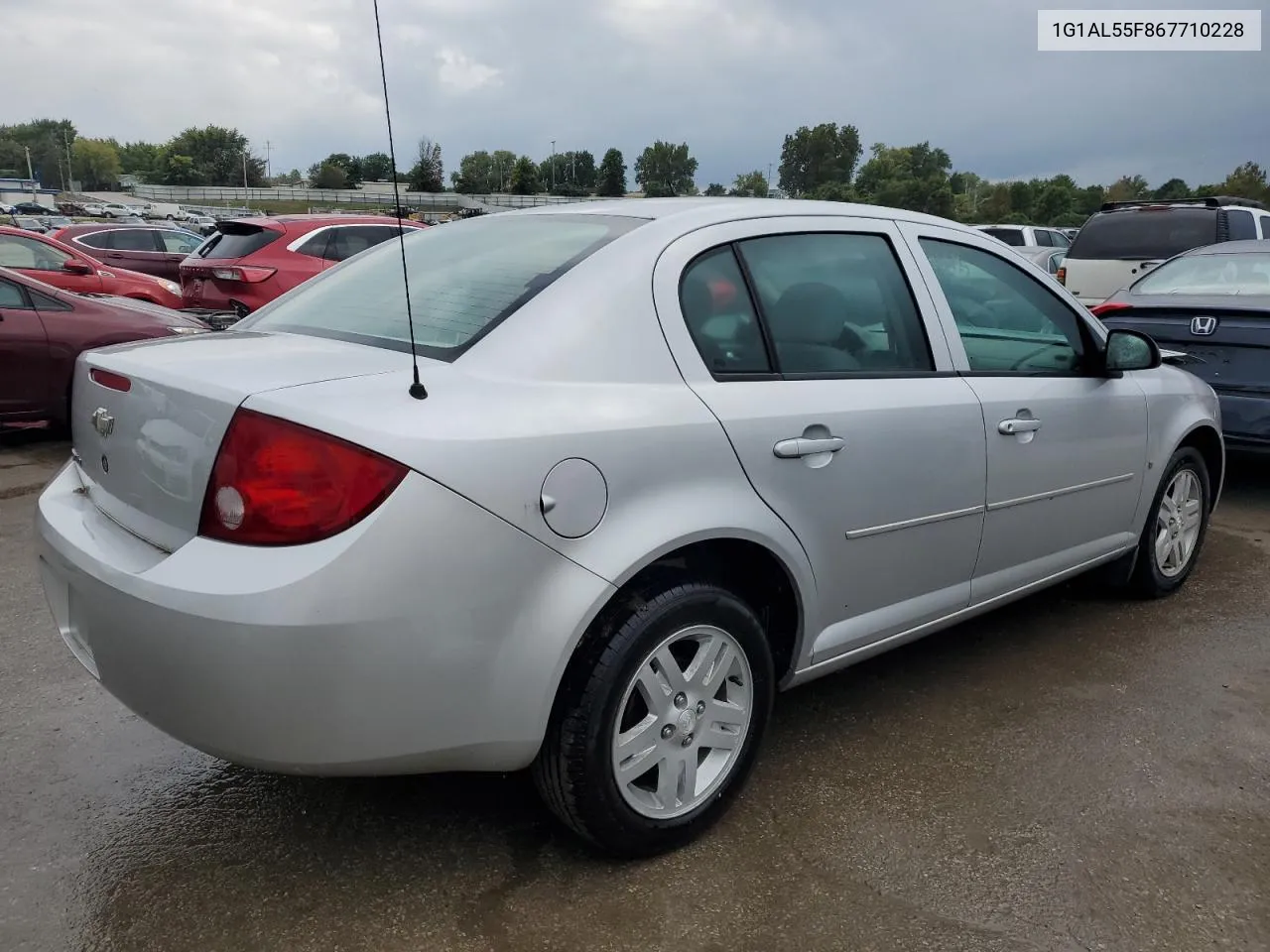 2006 Chevrolet Cobalt Lt VIN: 1G1AL55F867710228 Lot: 71606154