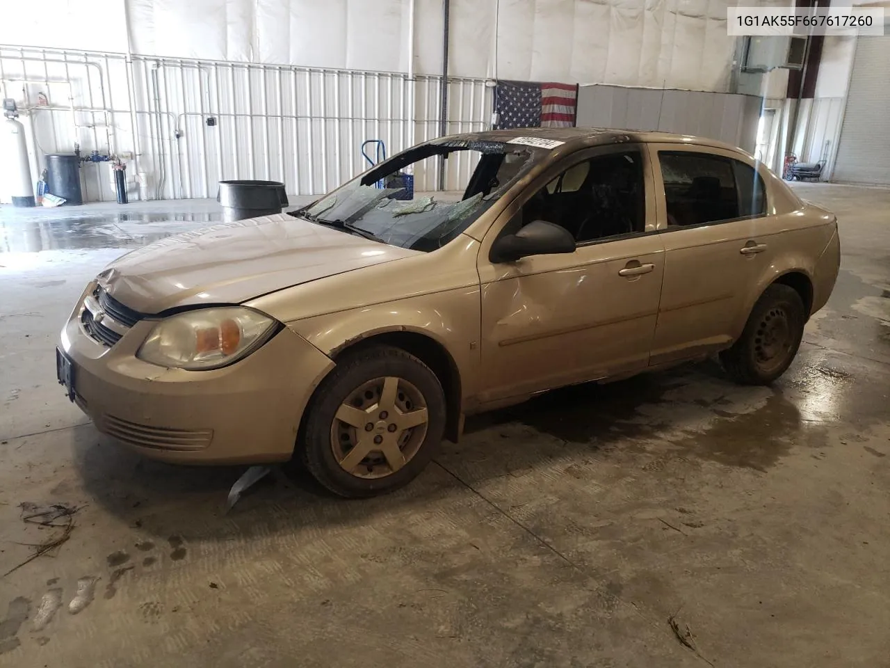 2006 Chevrolet Cobalt Ls VIN: 1G1AK55F667617260 Lot: 72042704