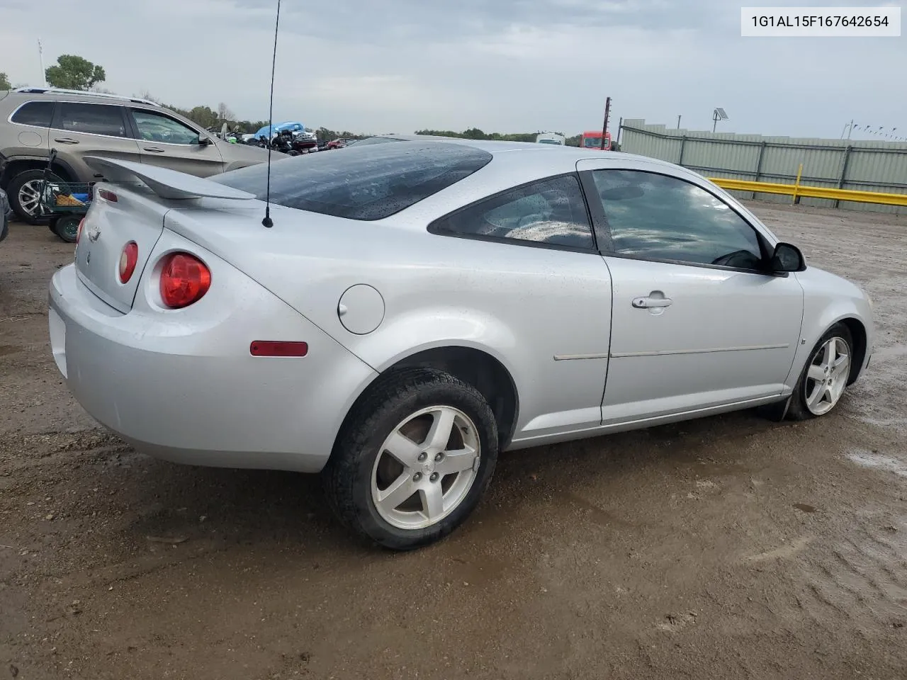 2006 Chevrolet Cobalt Lt VIN: 1G1AL15F167642654 Lot: 72087174