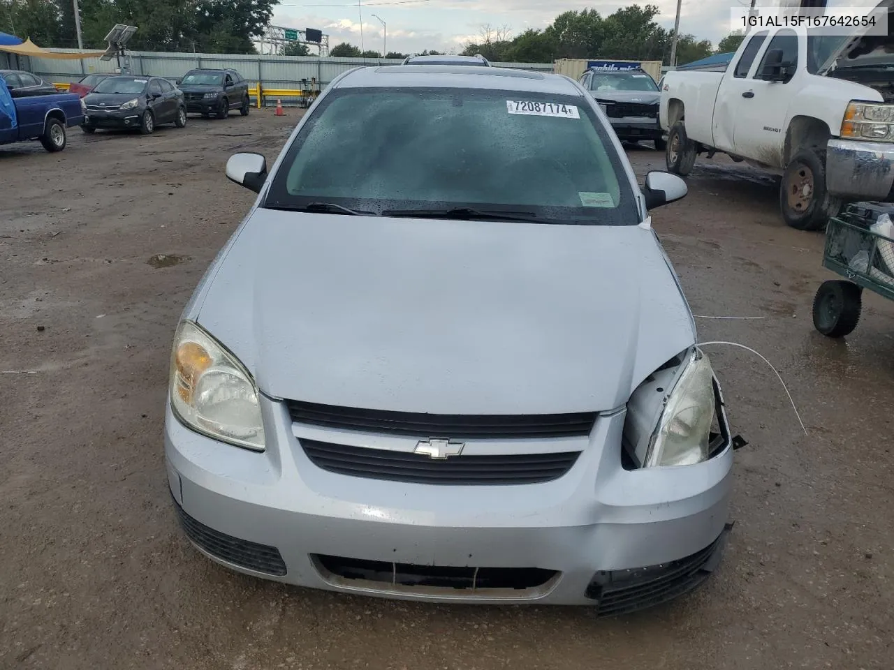 2006 Chevrolet Cobalt Lt VIN: 1G1AL15F167642654 Lot: 72087174