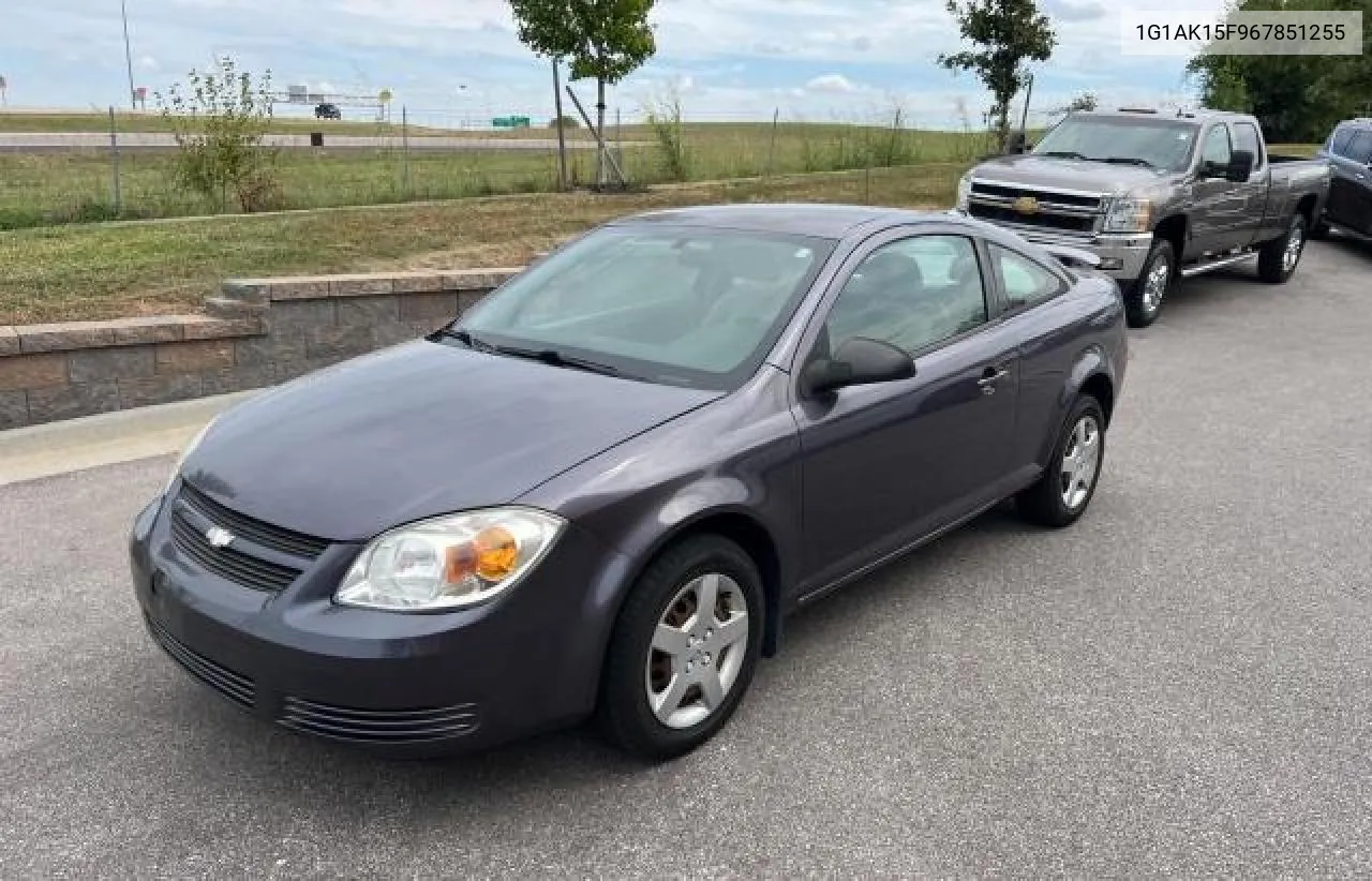 1G1AK15F967851255 2006 Chevrolet Cobalt Ls