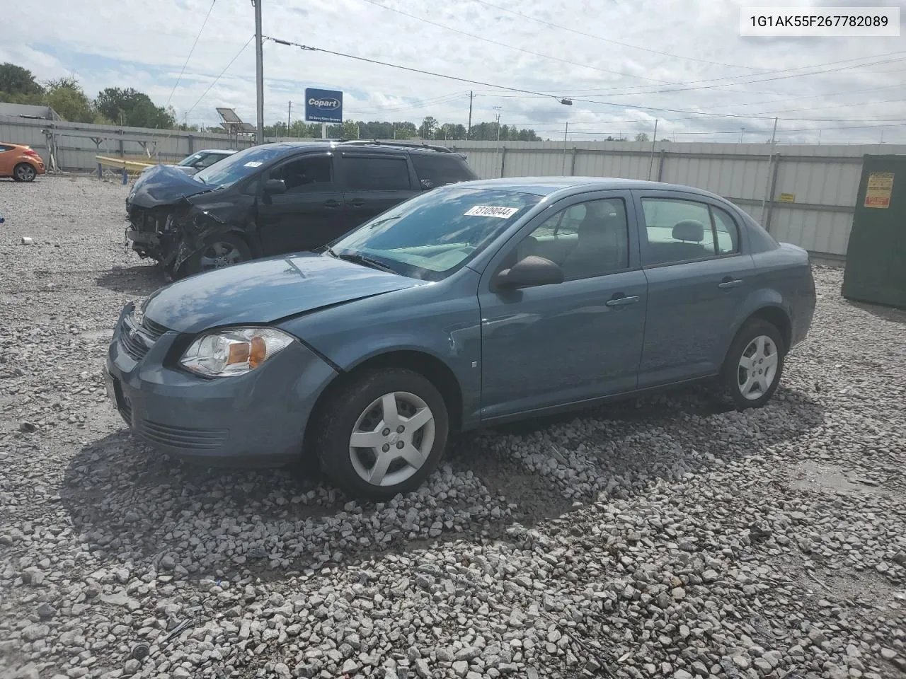 2006 Chevrolet Cobalt Ls VIN: 1G1AK55F267782089 Lot: 73109044