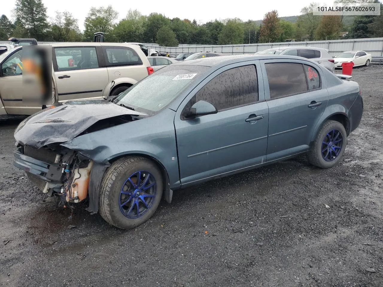 2006 Chevrolet Cobalt Lt VIN: 1G1AL58F567602693 Lot: 73981764