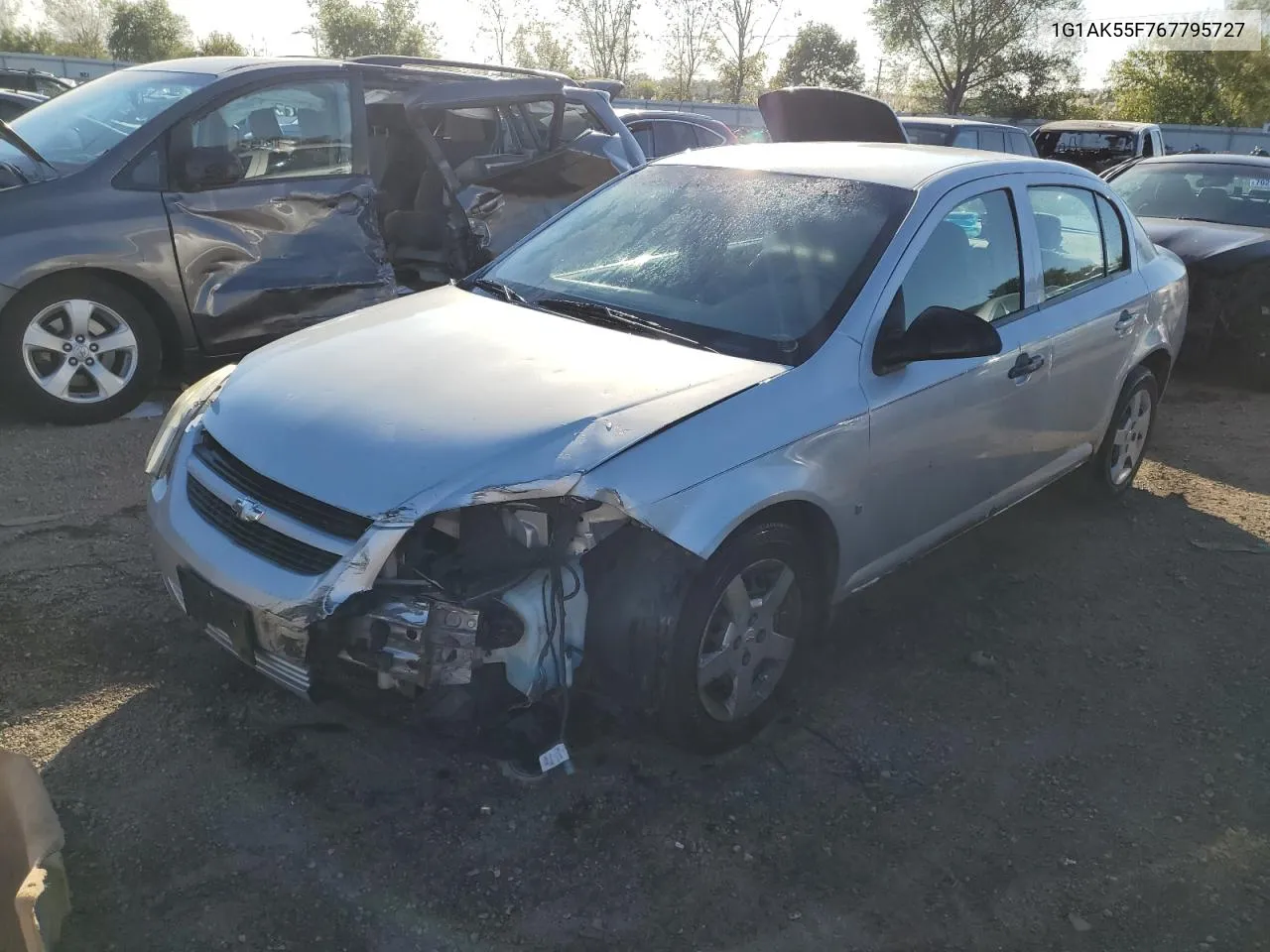 2006 Chevrolet Cobalt Ls VIN: 1G1AK55F767795727 Lot: 74082964