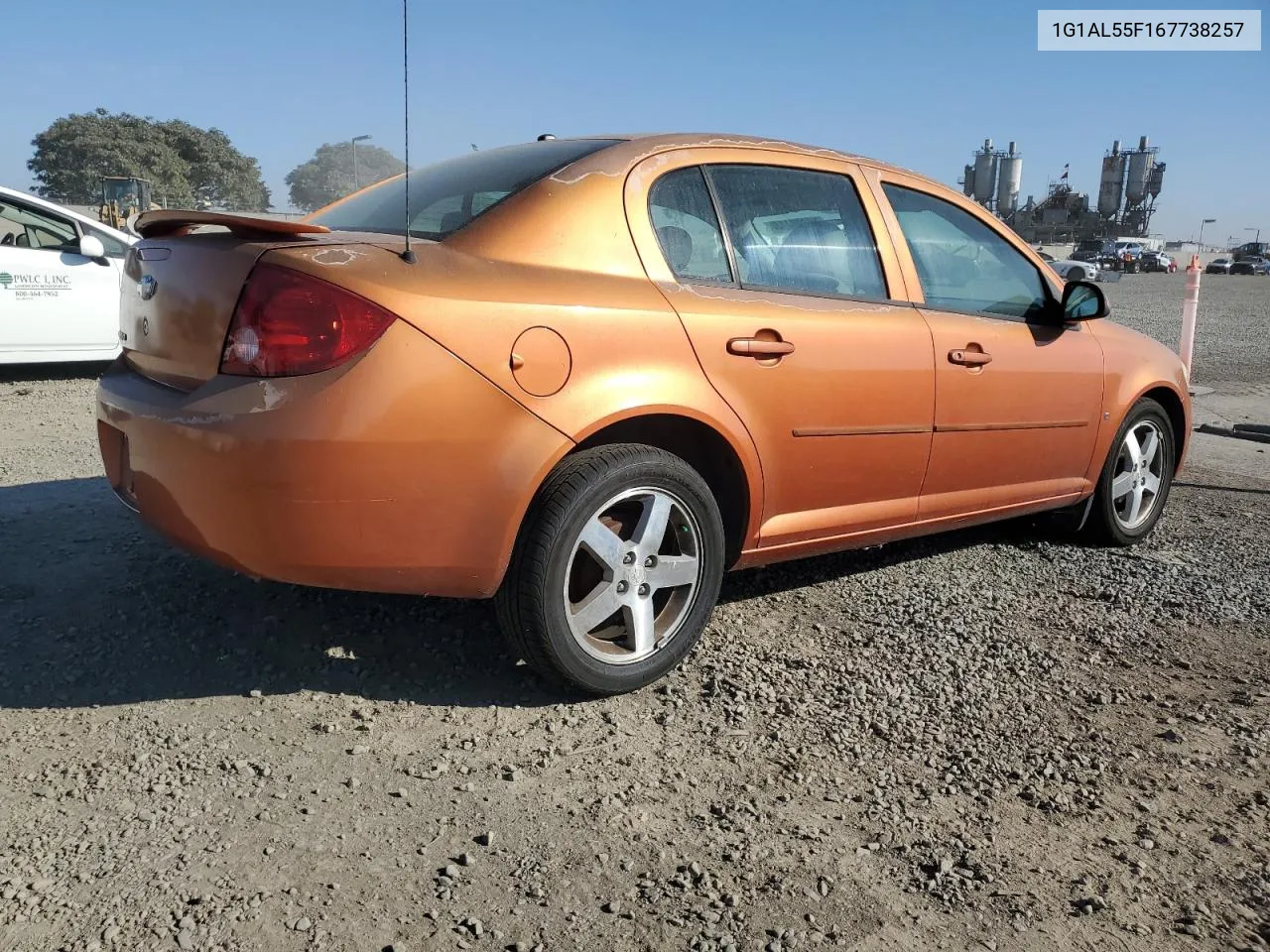 2006 Chevrolet Cobalt Lt VIN: 1G1AL55F167738257 Lot: 74490434