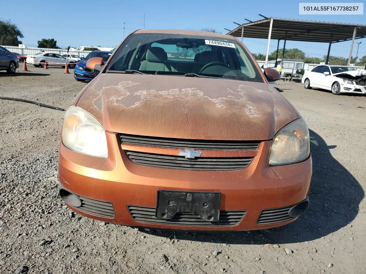 2006 Chevrolet Cobalt Lt VIN: 1G1AL55F167738257 Lot: 74490434