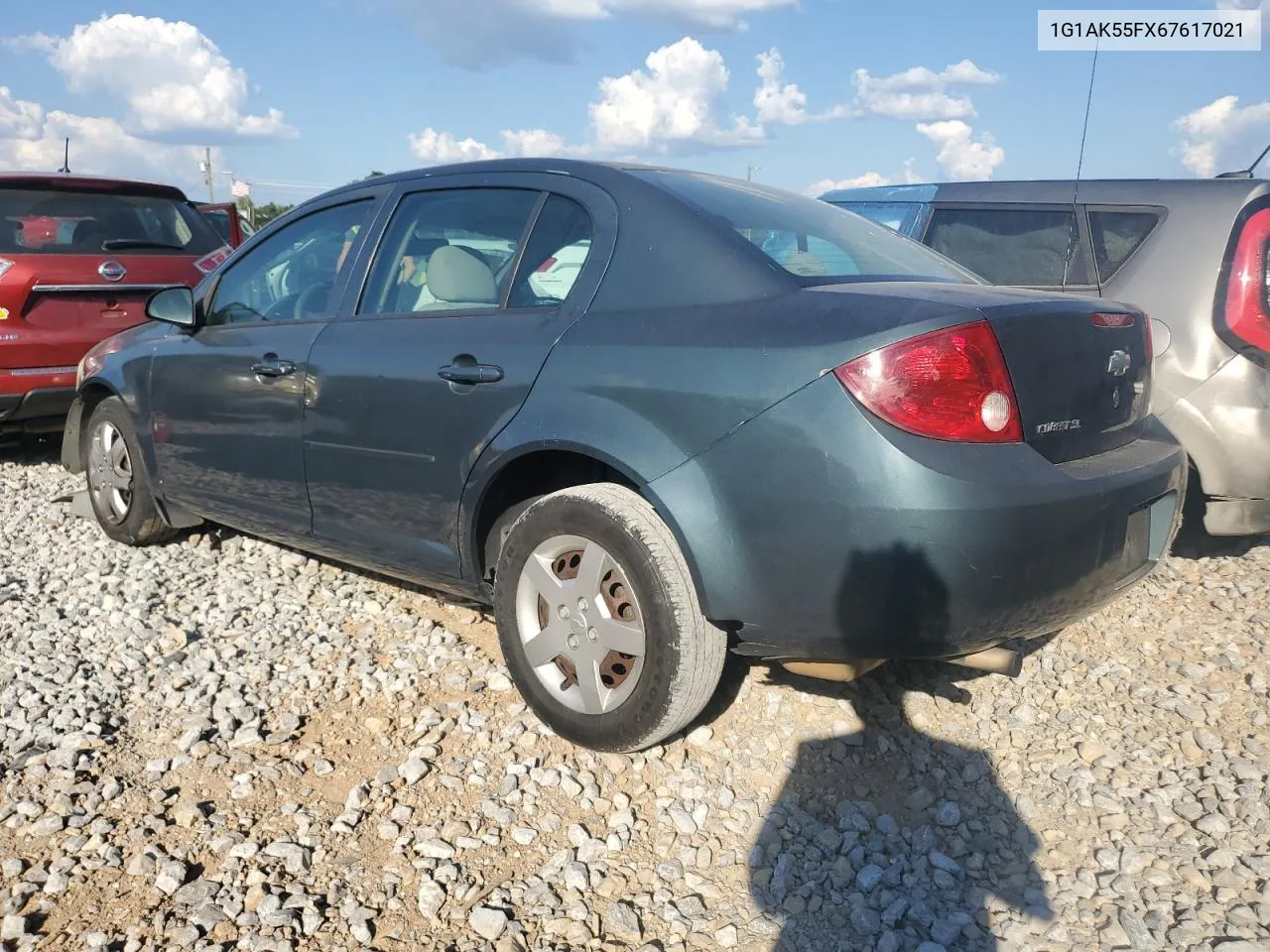 2006 Chevrolet Cobalt Ls VIN: 1G1AK55FX67617021 Lot: 75120984