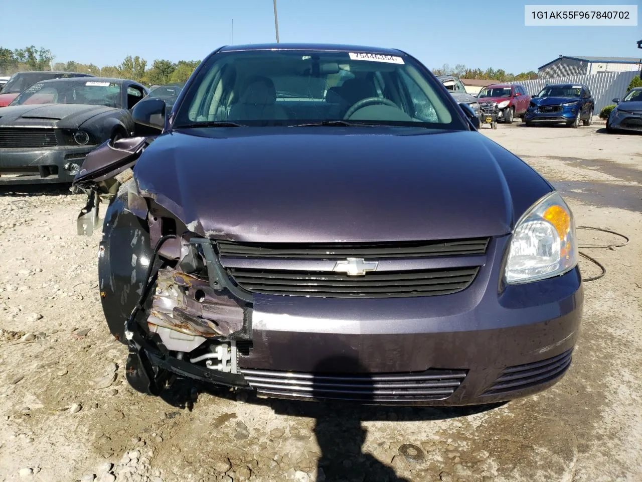 2006 Chevrolet Cobalt Ls VIN: 1G1AK55F967840702 Lot: 75446354