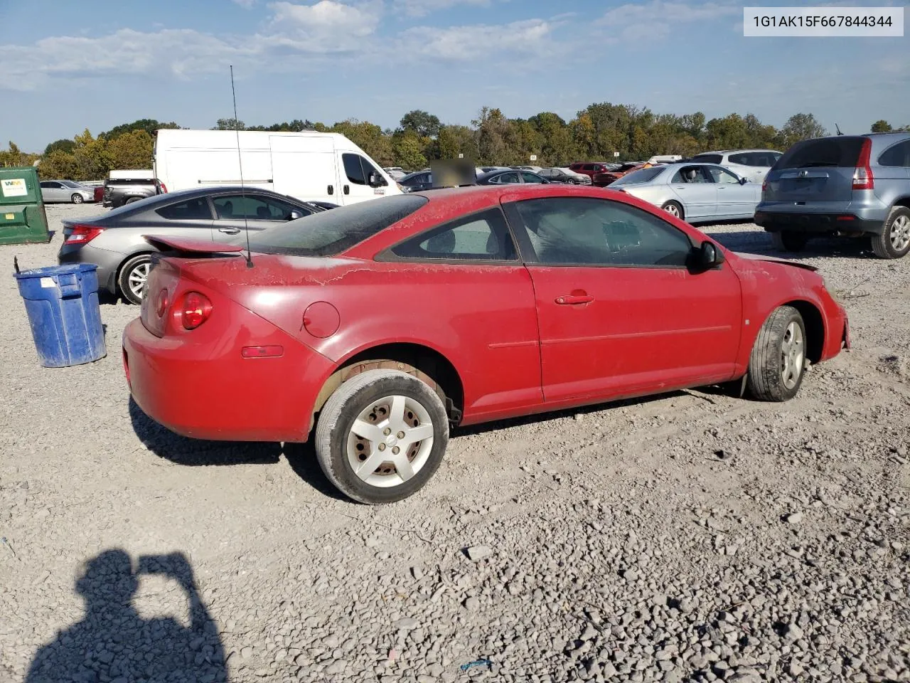 2006 Chevrolet Cobalt Ls VIN: 1G1AK15F667844344 Lot: 76003594