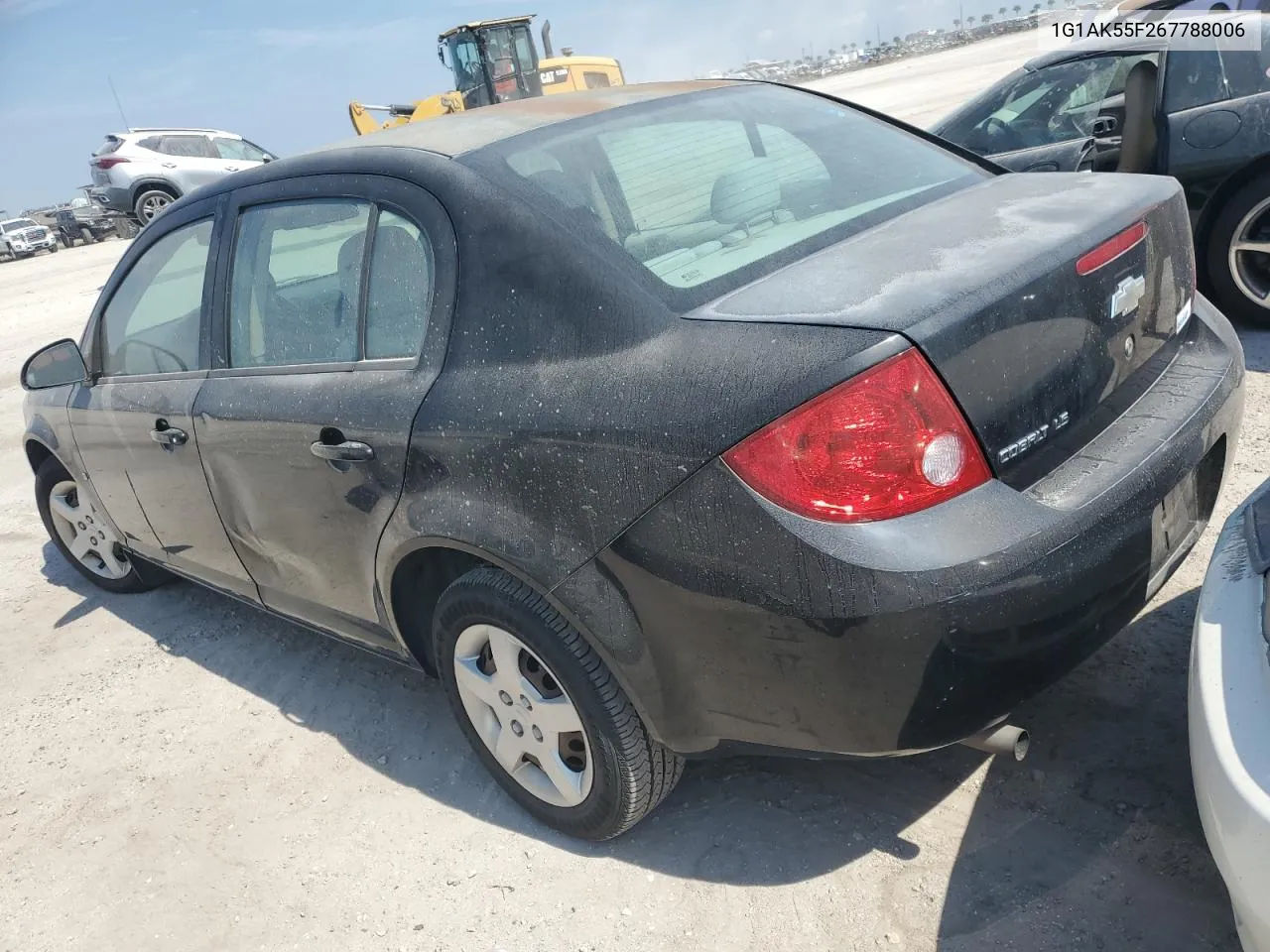 2006 Chevrolet Cobalt Ls VIN: 1G1AK55F267788006 Lot: 76350264