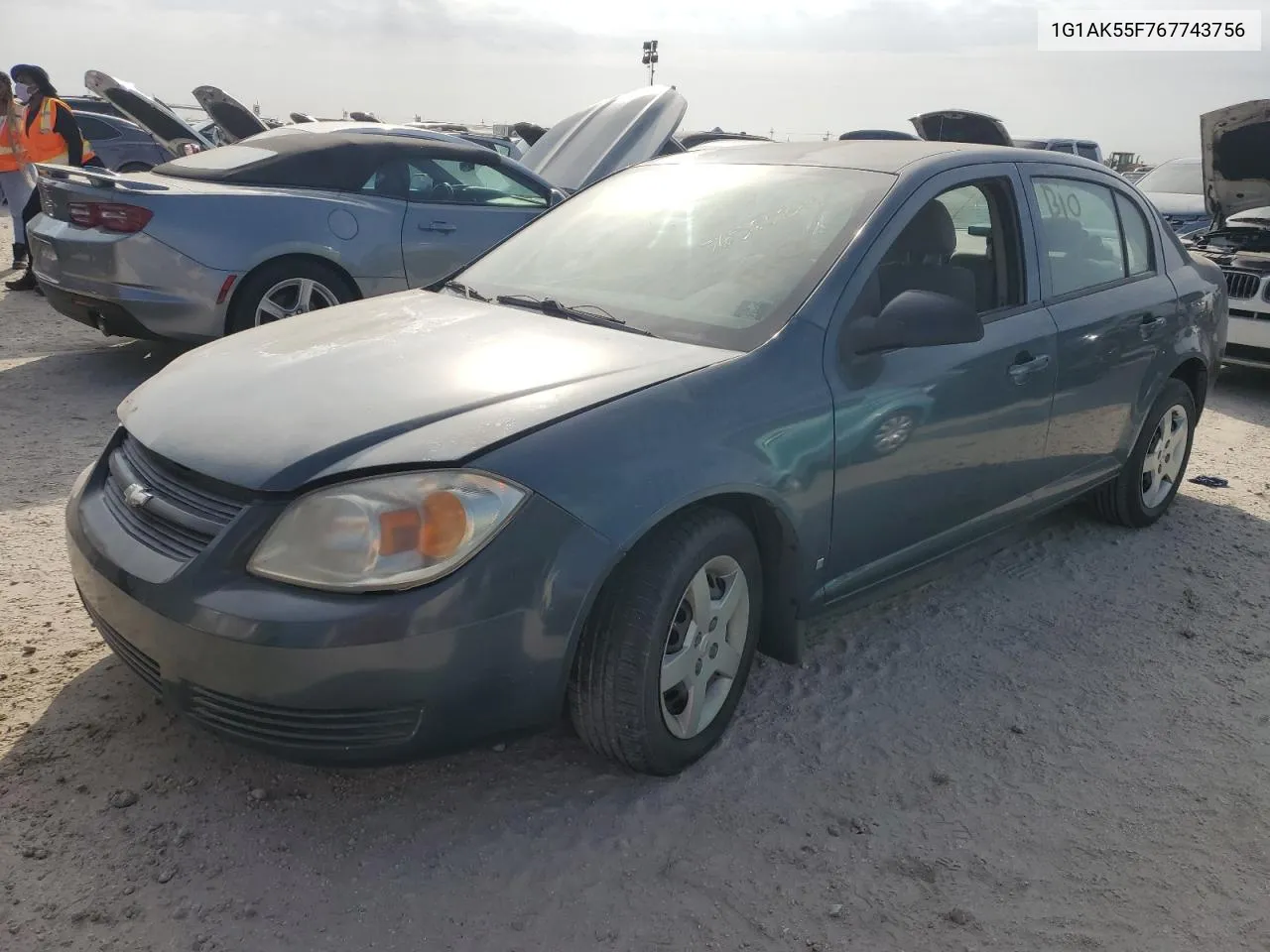 2006 Chevrolet Cobalt Ls VIN: 1G1AK55F767743756 Lot: 76520344