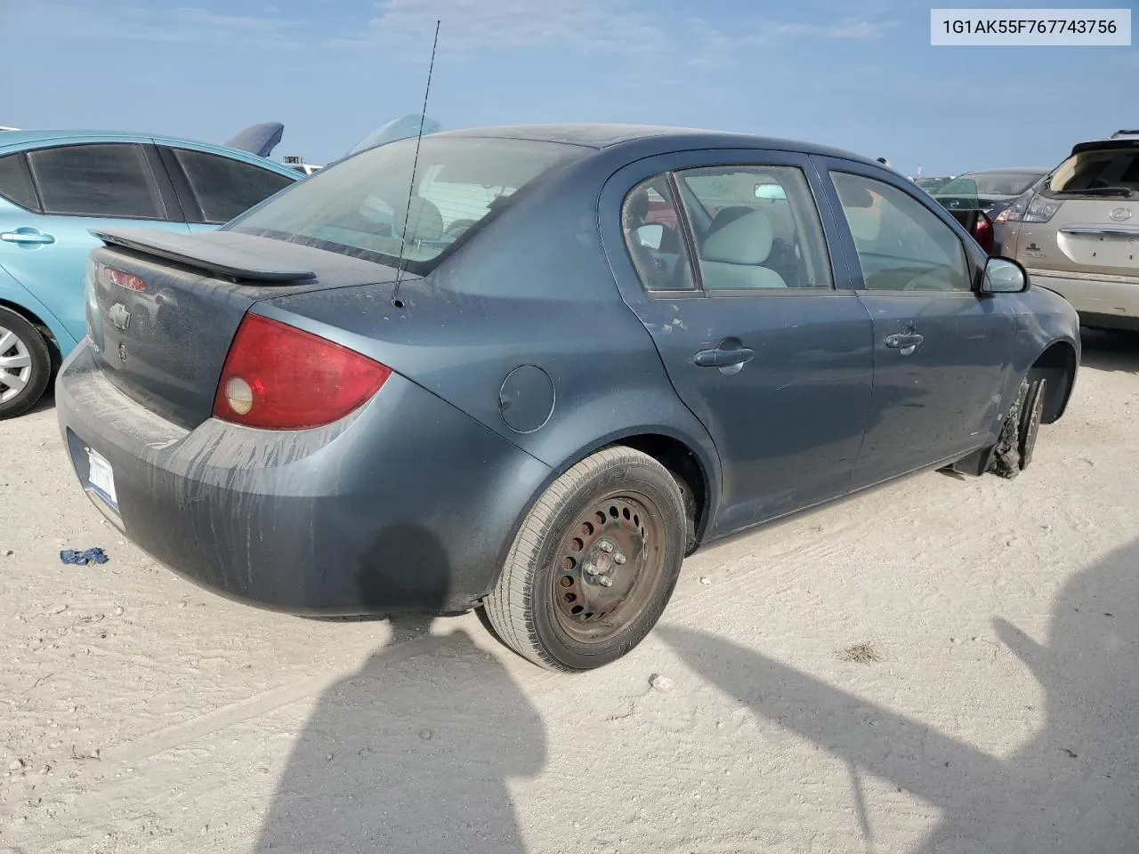 2006 Chevrolet Cobalt Ls VIN: 1G1AK55F767743756 Lot: 76520344