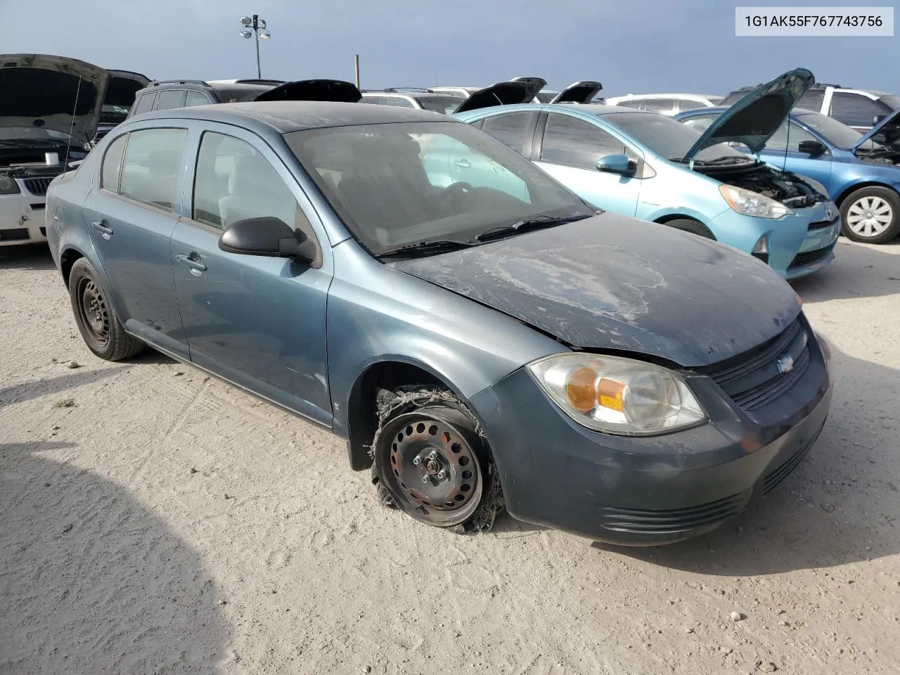 2006 Chevrolet Cobalt Ls VIN: 1G1AK55F767743756 Lot: 76520344