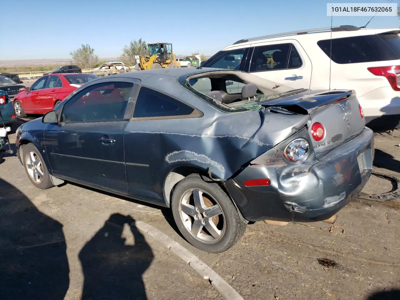 2006 Chevrolet Cobalt Lt VIN: 1G1AL18F467632065 Lot: 78071104