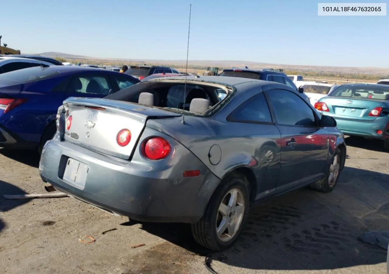 2006 Chevrolet Cobalt Lt VIN: 1G1AL18F467632065 Lot: 78071104