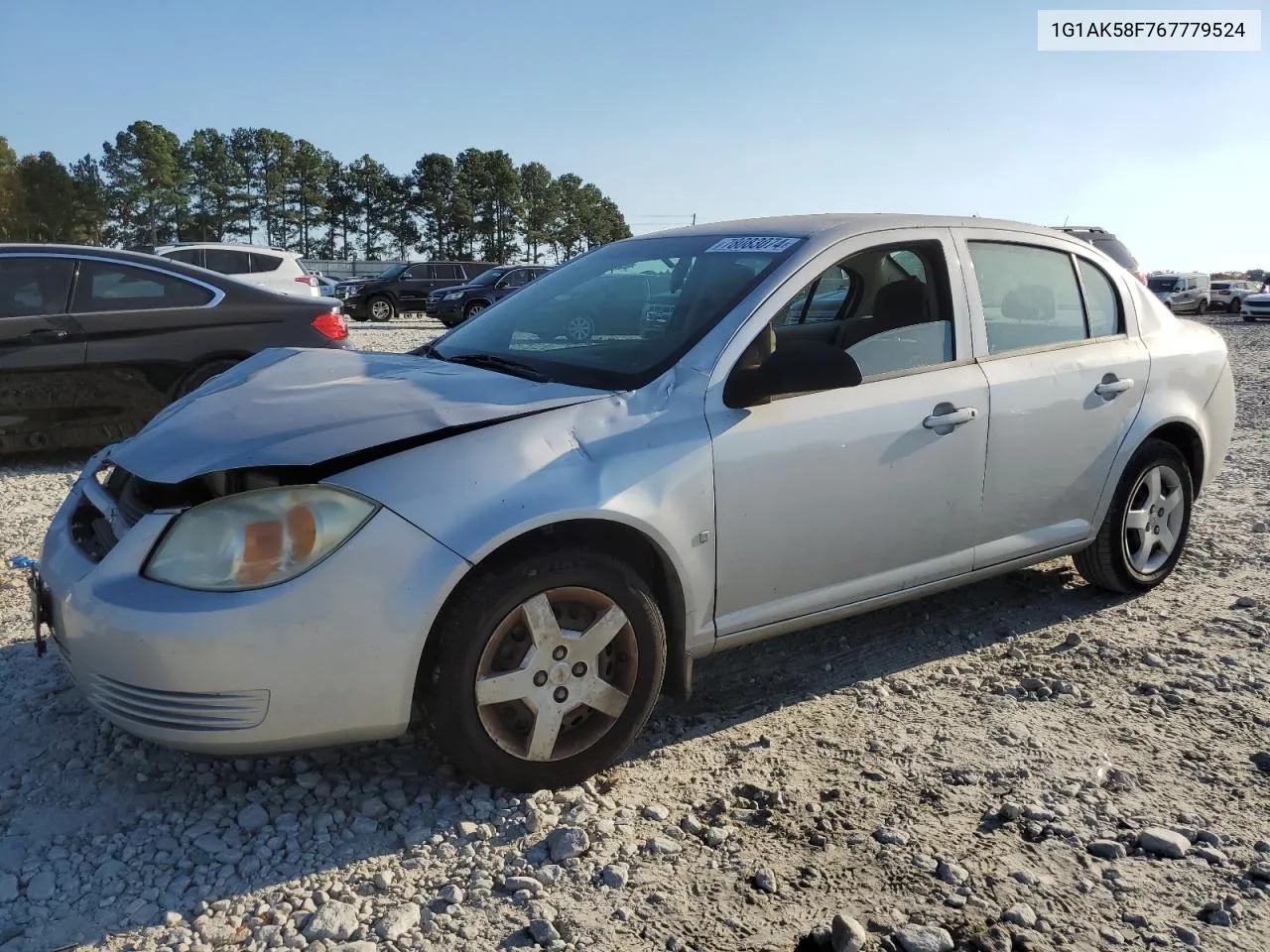 2006 Chevrolet Cobalt Ls VIN: 1G1AK58F767779524 Lot: 78083074