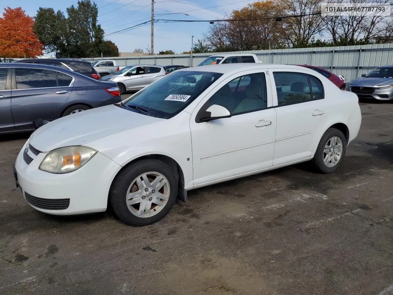 2006 Chevrolet Cobalt Lt VIN: 1G1AL55F667787793 Lot: 78093984