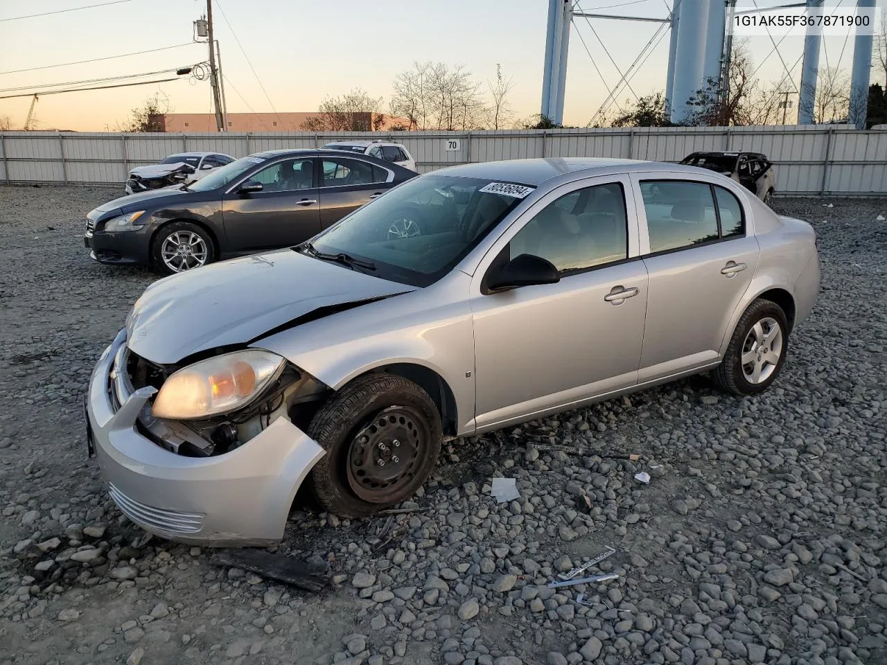 2006 Chevrolet Cobalt Ls VIN: 1G1AK55F367871900 Lot: 80536094