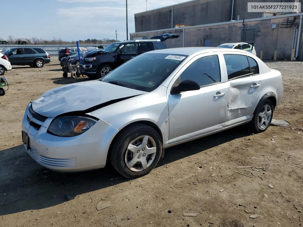 2007 Chevrolet Cobalt Ls VIN: 1G1AK55F277231923 Lot: 43278484