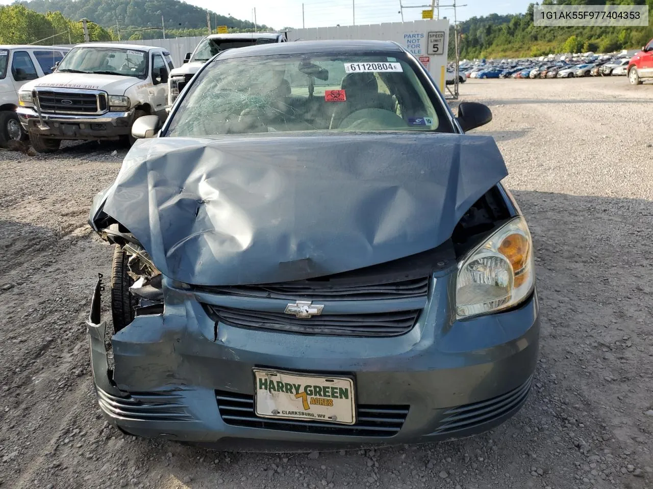 2007 Chevrolet Cobalt Ls VIN: 1G1AK55F977404353 Lot: 61120804