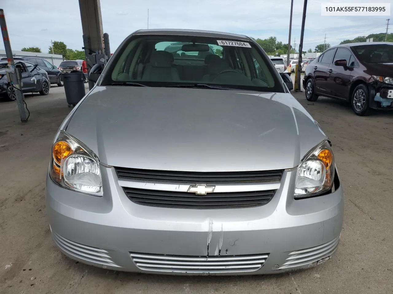 1G1AK55F577183995 2007 Chevrolet Cobalt Ls