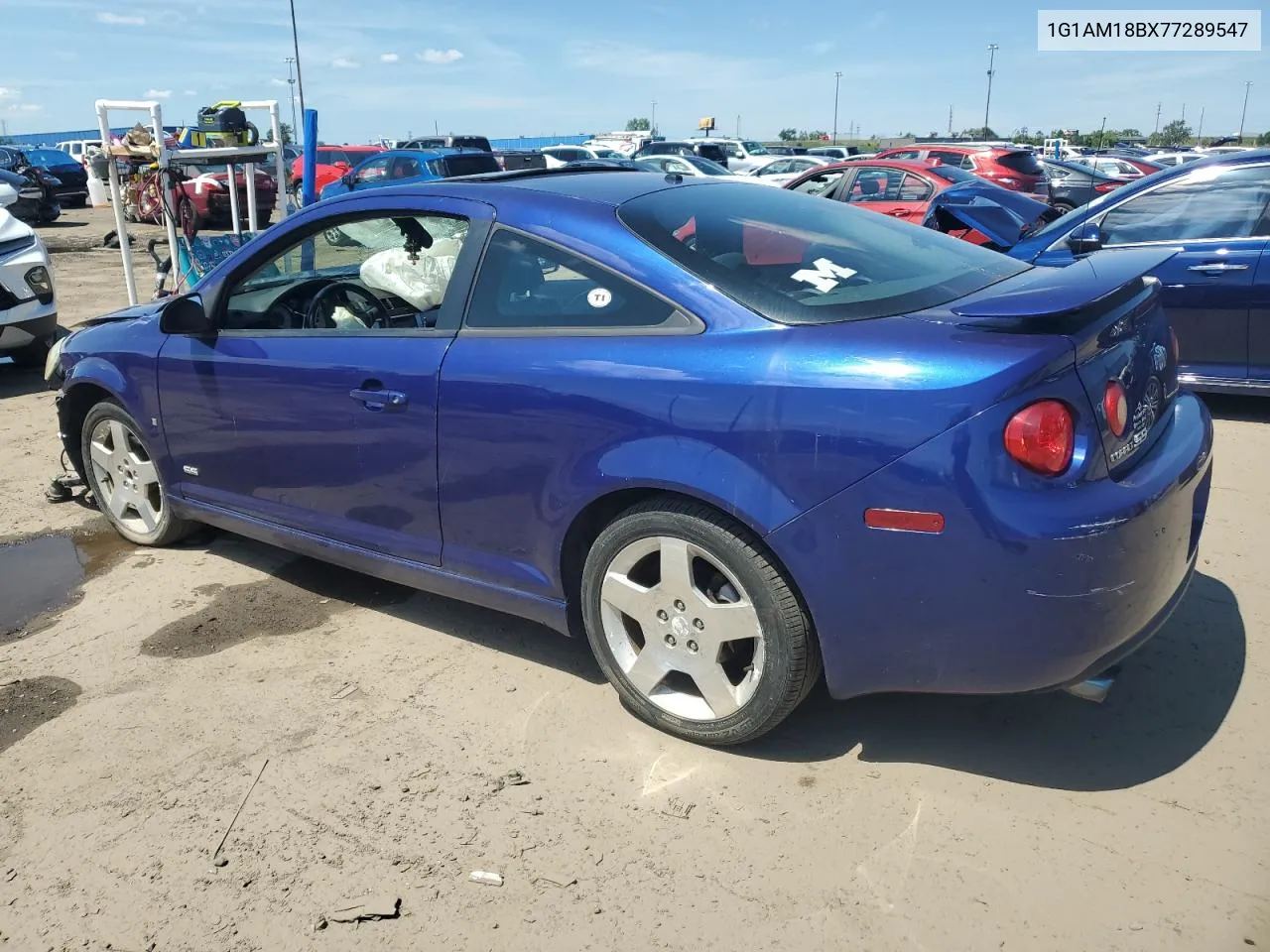 2007 Chevrolet Cobalt Ss VIN: 1G1AM18BX77289547 Lot: 66009994