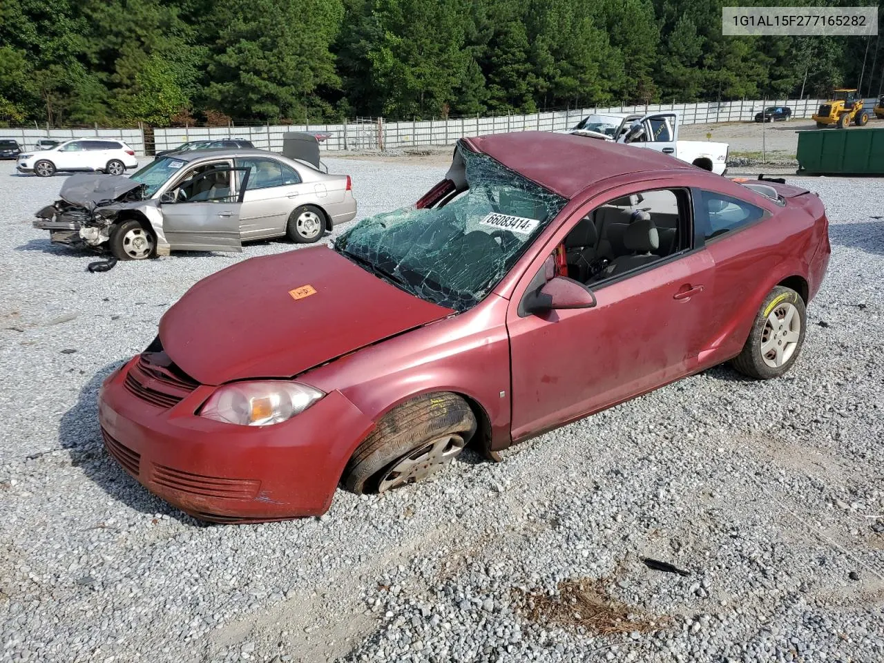 2007 Chevrolet Cobalt Lt VIN: 1G1AL15F277165282 Lot: 66083414