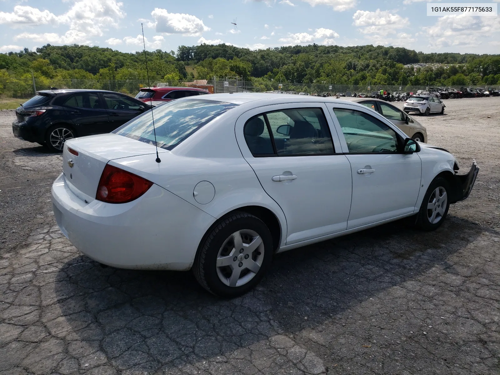 2007 Chevrolet Cobalt Ls VIN: 1G1AK55F877175633 Lot: 66411694