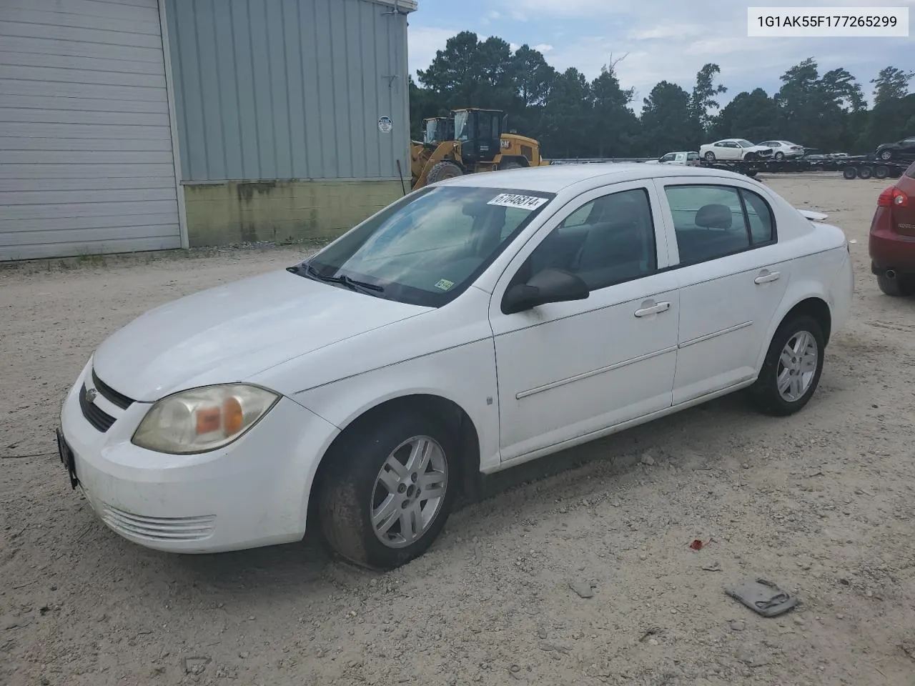 2007 Chevrolet Cobalt Ls VIN: 1G1AK55F177265299 Lot: 67046814