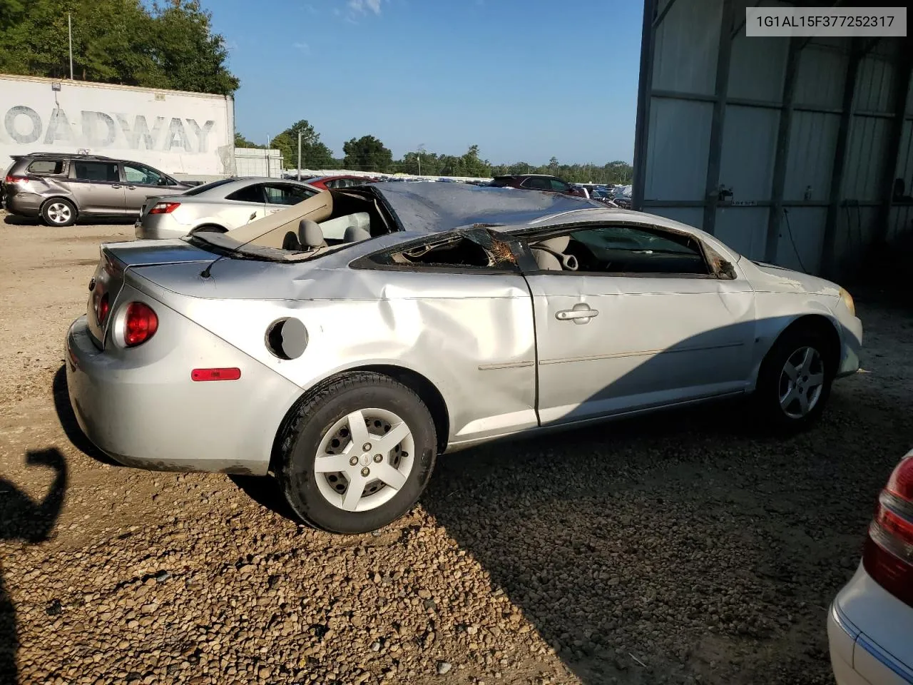 2007 Chevrolet Cobalt Lt VIN: 1G1AL15F377252317 Lot: 68065384