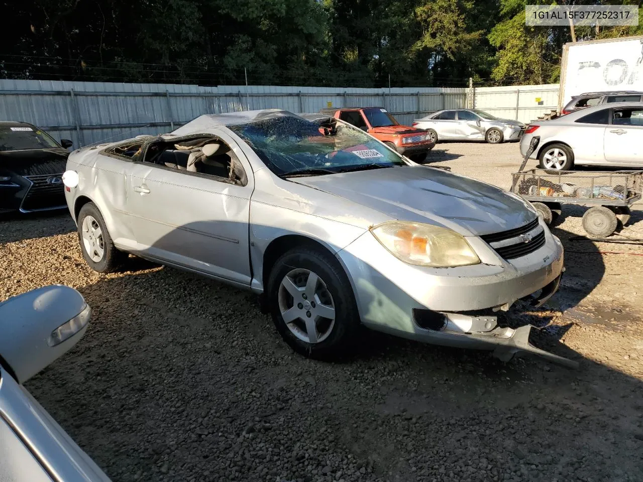 1G1AL15F377252317 2007 Chevrolet Cobalt Lt