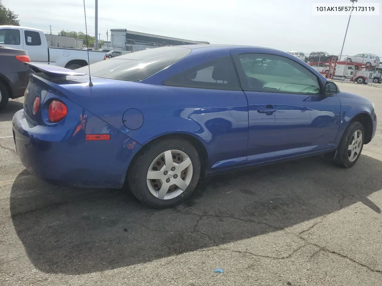 1G1AK15F577173119 2007 Chevrolet Cobalt Ls