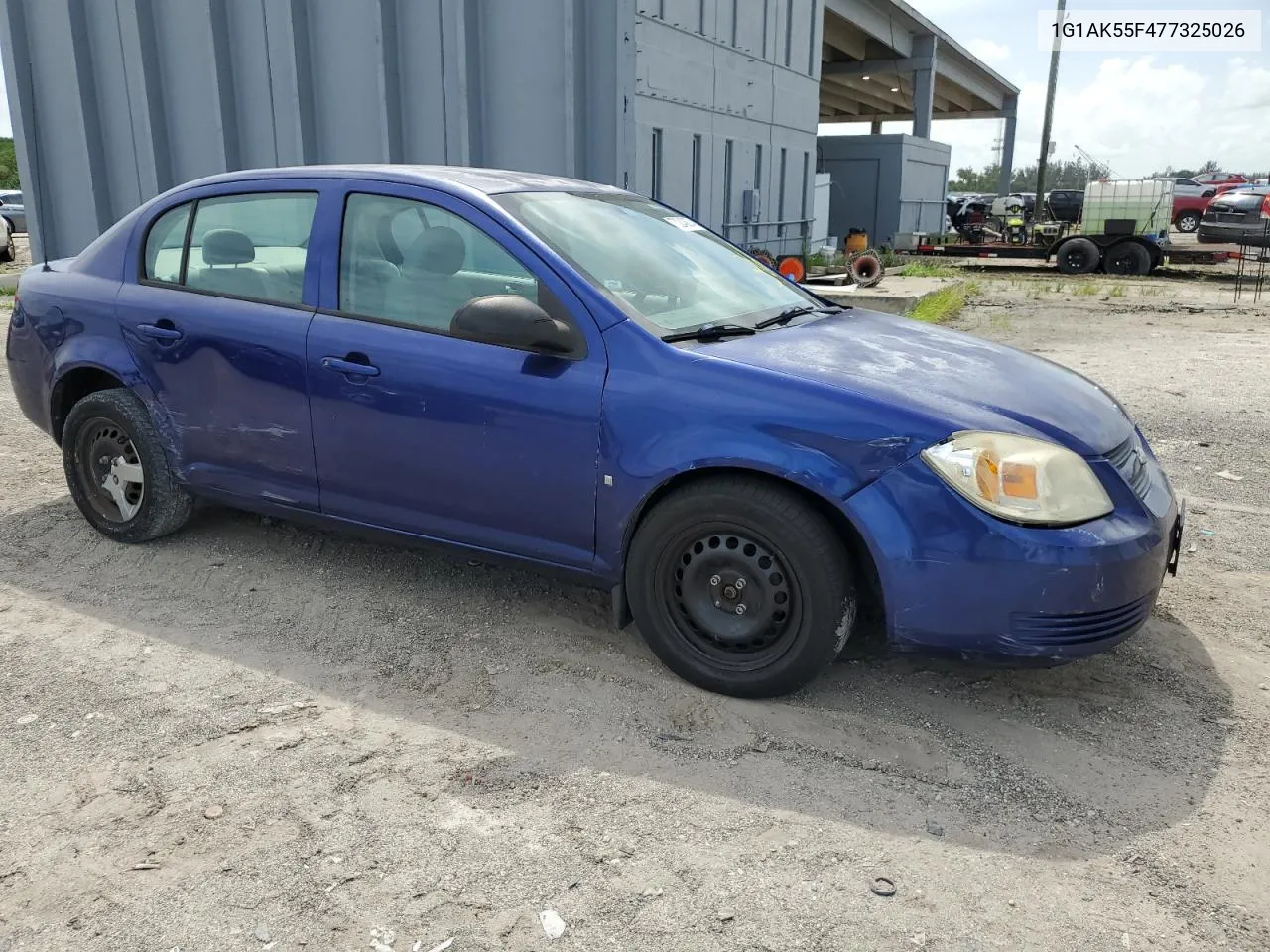 1G1AK55F477325026 2007 Chevrolet Cobalt Ls