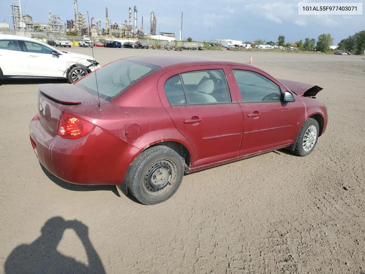 2007 Chevrolet Cobalt Lt VIN: 1G1AL55F977403071 Lot: 70526204