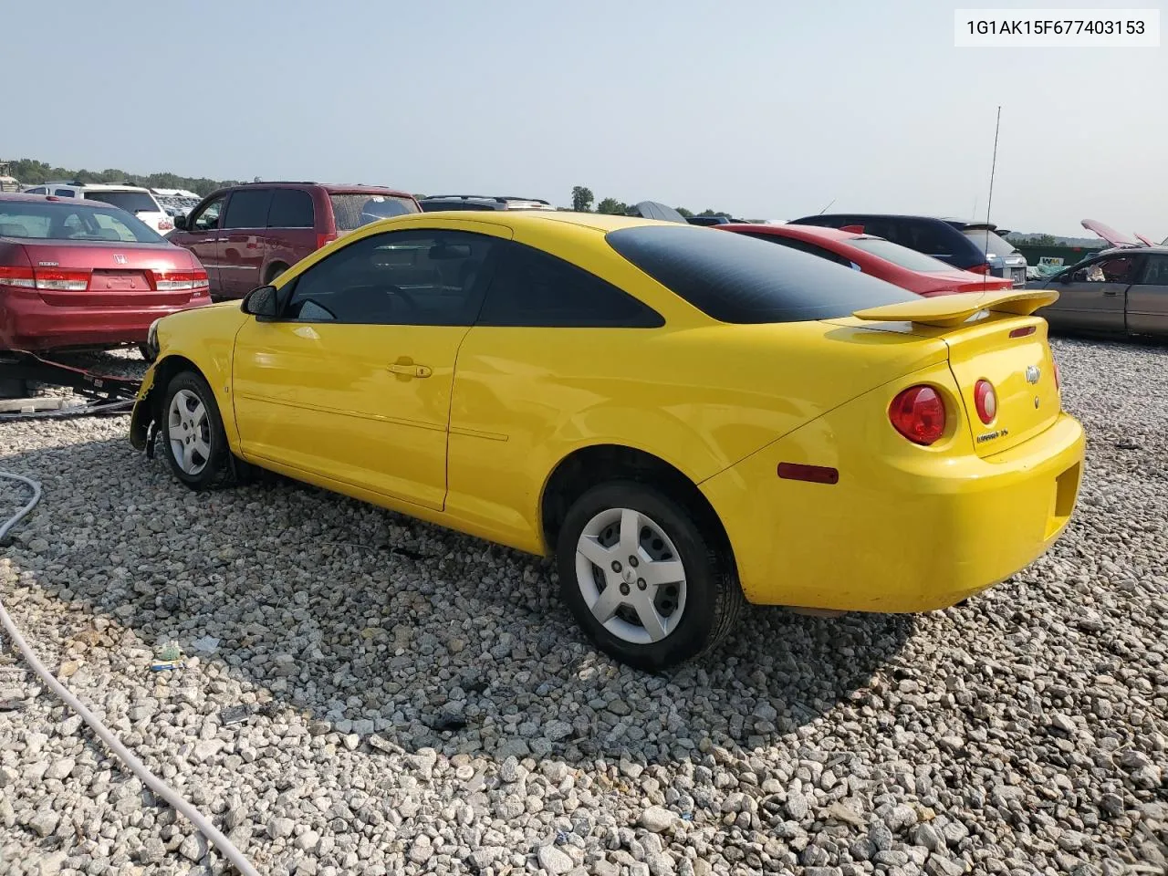 1G1AK15F677403153 2007 Chevrolet Cobalt Ls