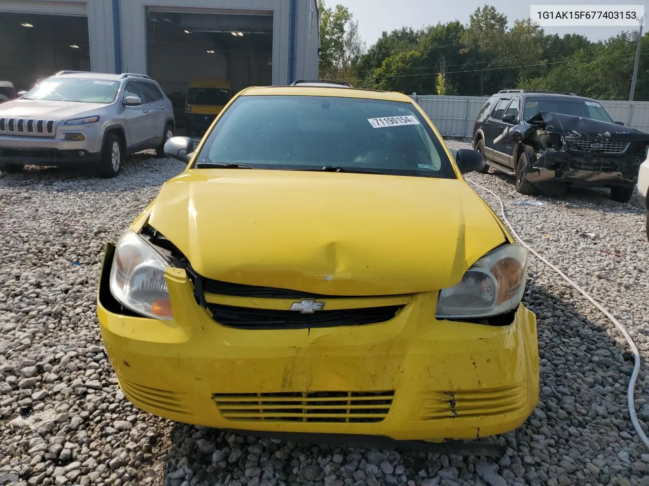 2007 Chevrolet Cobalt Ls VIN: 1G1AK15F677403153 Lot: 71190154