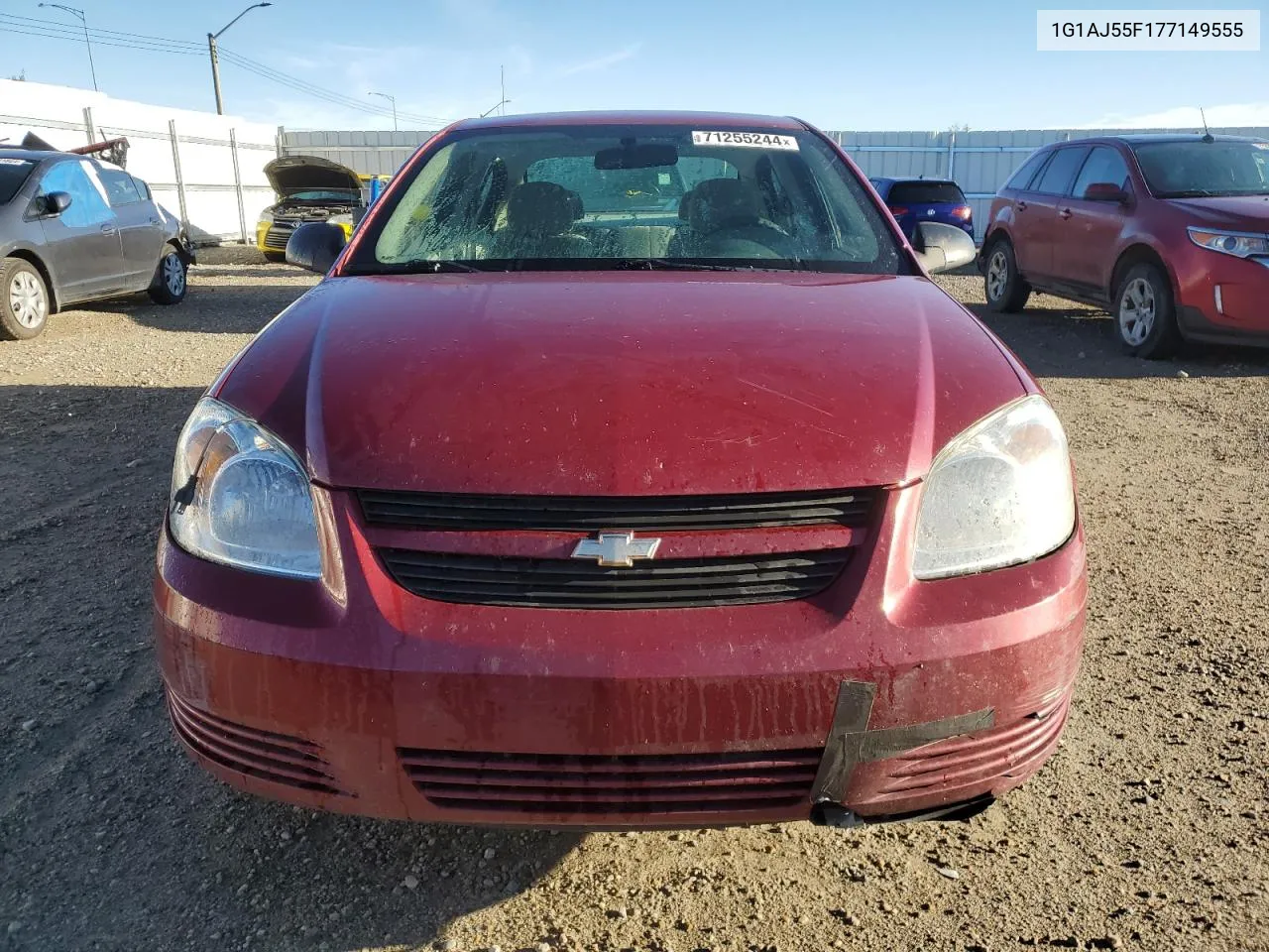 2007 Chevrolet Cobalt Ls VIN: 1G1AJ55F177149555 Lot: 71255244