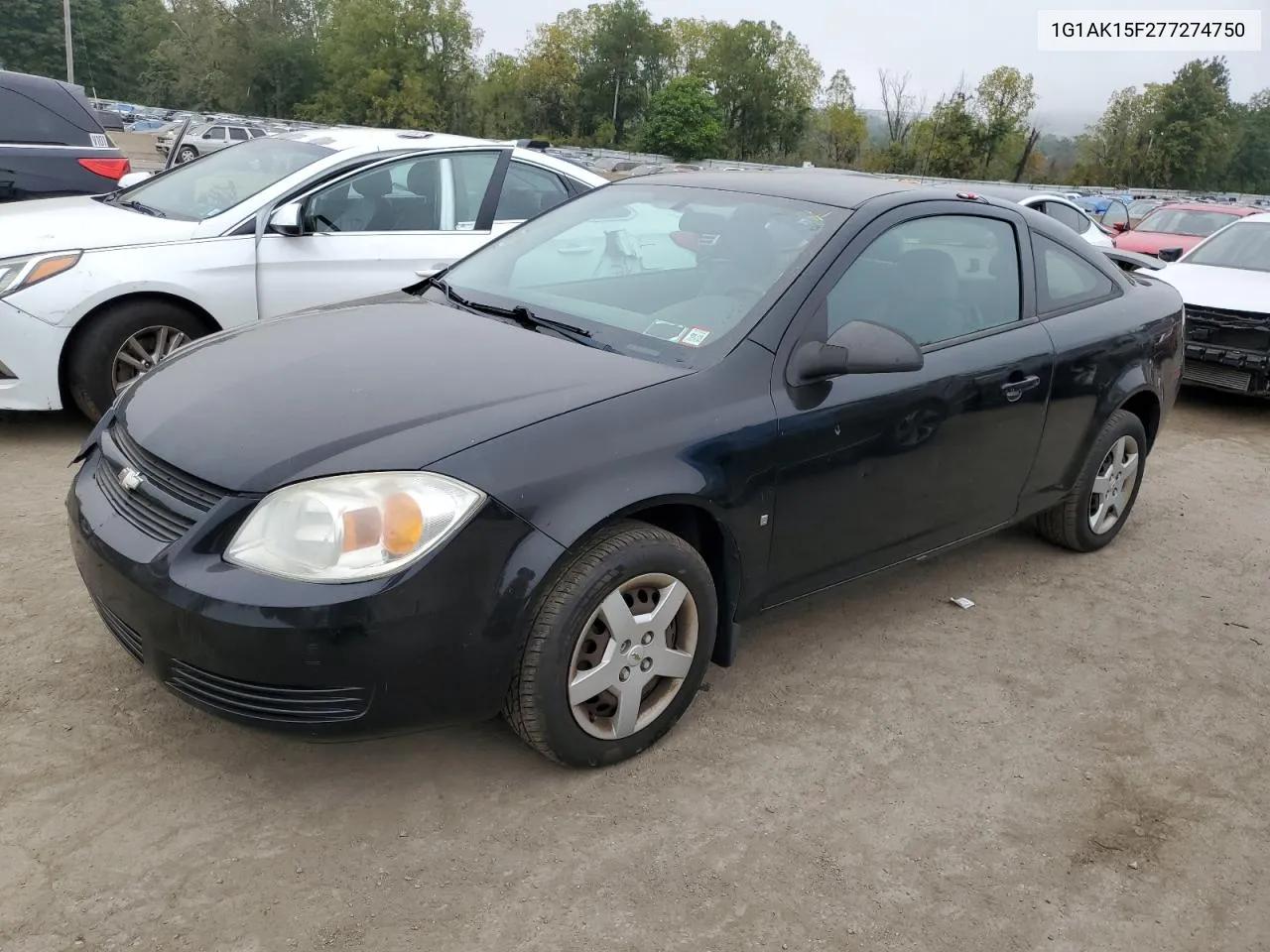 2007 Chevrolet Cobalt Ls VIN: 1G1AK15F277274750 Lot: 71503284