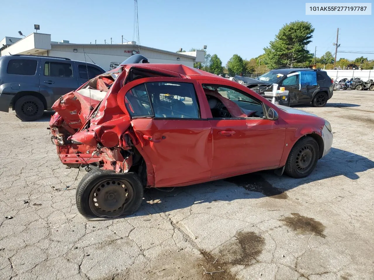 2007 Chevrolet Cobalt Ls VIN: 1G1AK55F277197787 Lot: 71568054