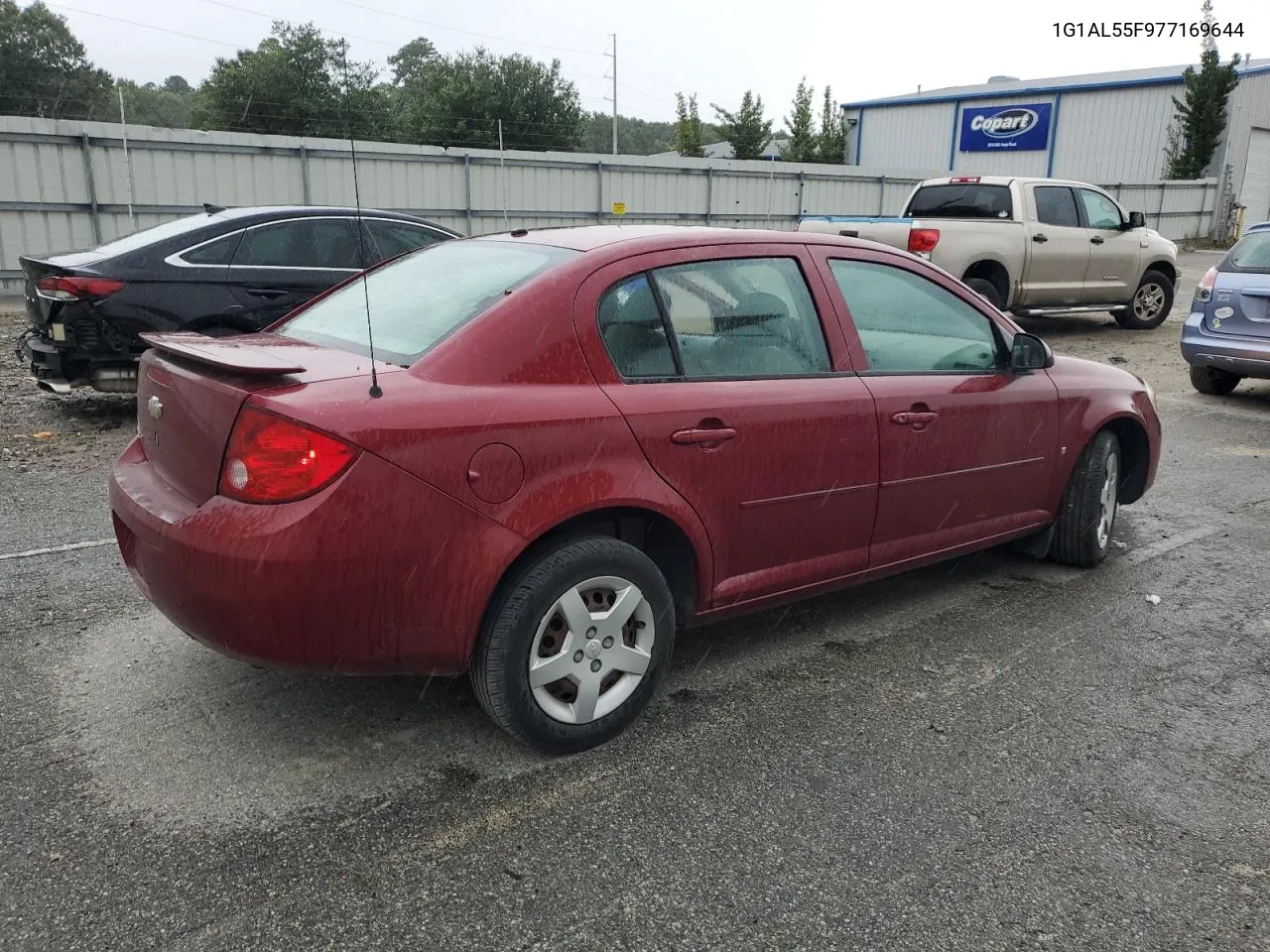 2007 Chevrolet Cobalt Lt VIN: 1G1AL55F977169644 Lot: 72161144