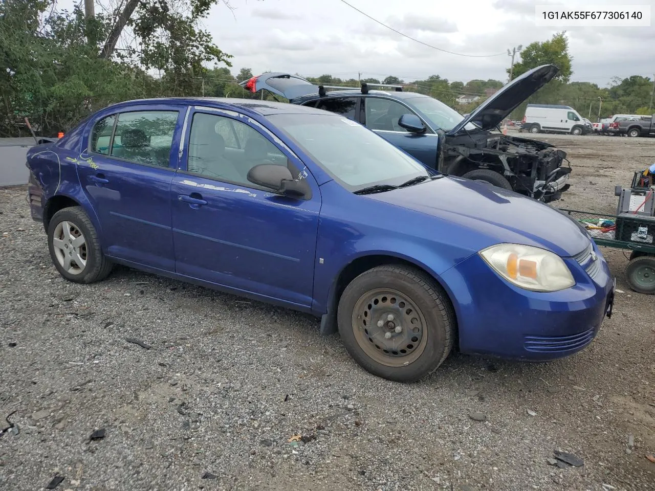 1G1AK55F677306140 2007 Chevrolet Cobalt Ls