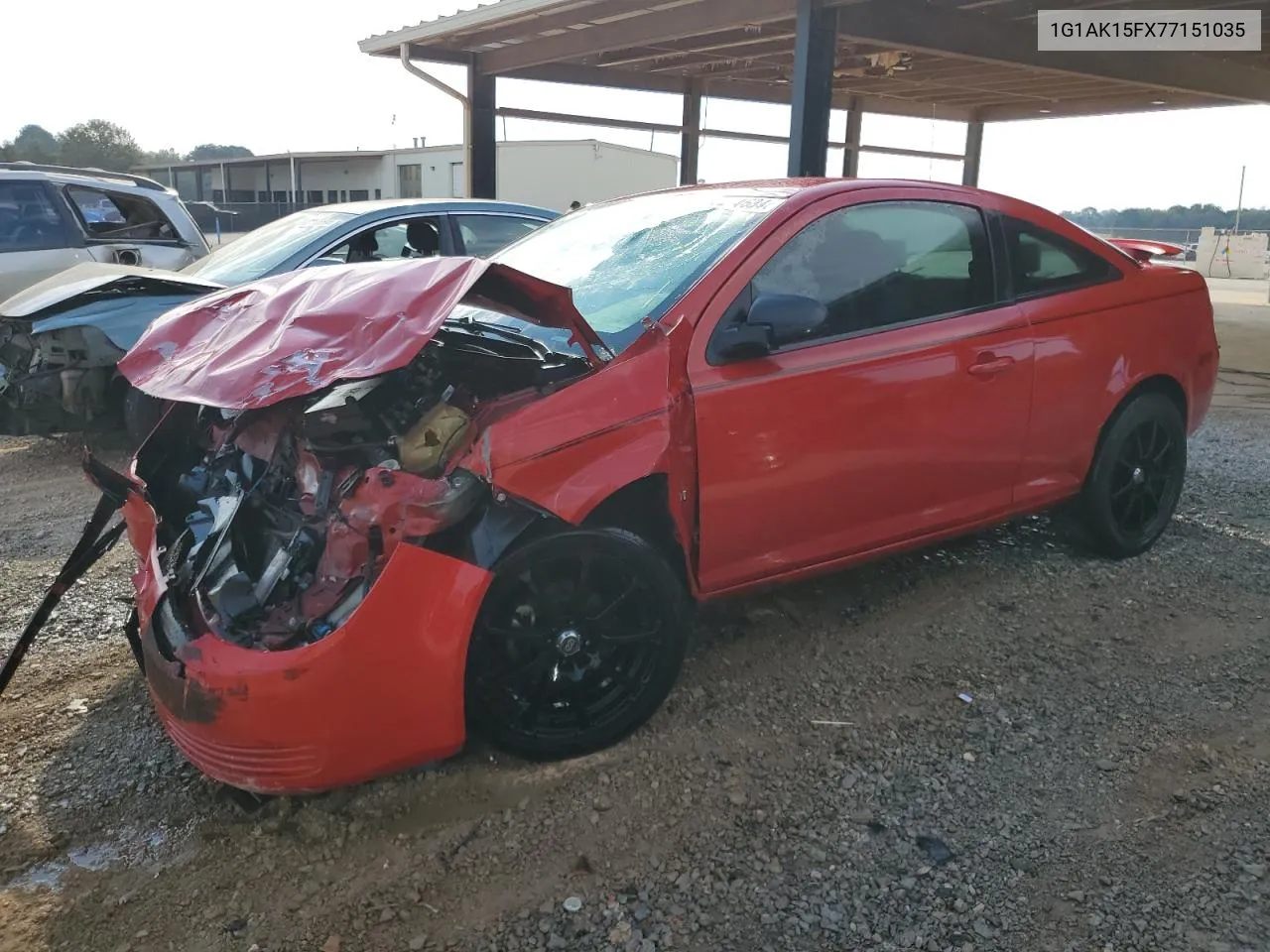 2007 Chevrolet Cobalt Ls VIN: 1G1AK15FX77151035 Lot: 72374684