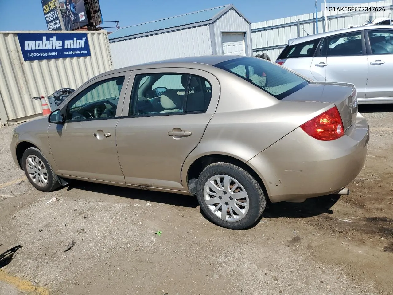 1G1AK55F677347626 2007 Chevrolet Cobalt Ls