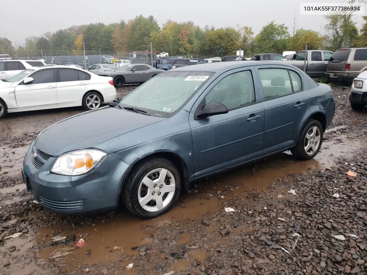 2007 Chevrolet Cobalt Ls VIN: 1G1AK55F377386934 Lot: 73025814