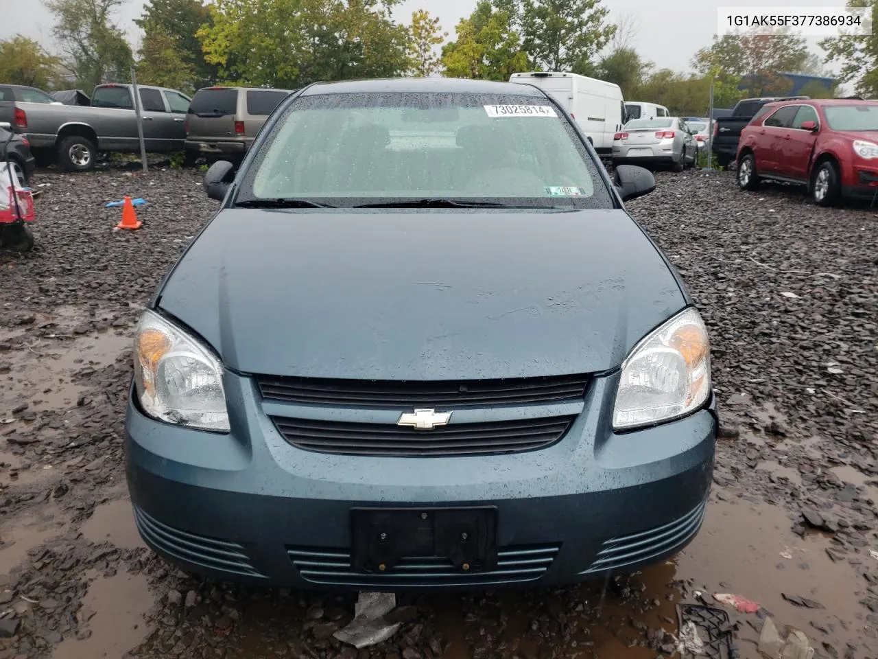 2007 Chevrolet Cobalt Ls VIN: 1G1AK55F377386934 Lot: 73025814