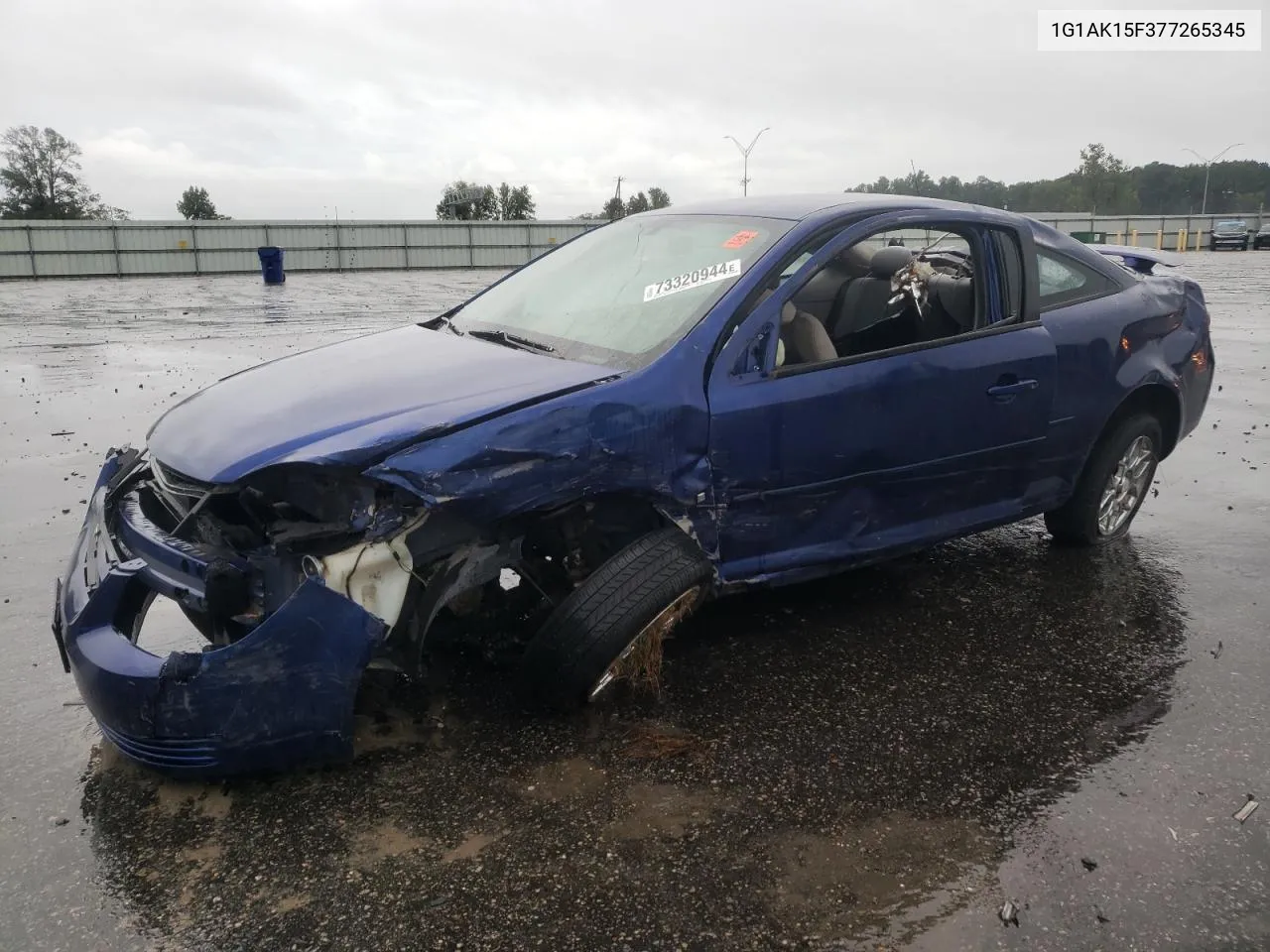 1G1AK15F377265345 2007 Chevrolet Cobalt Ls