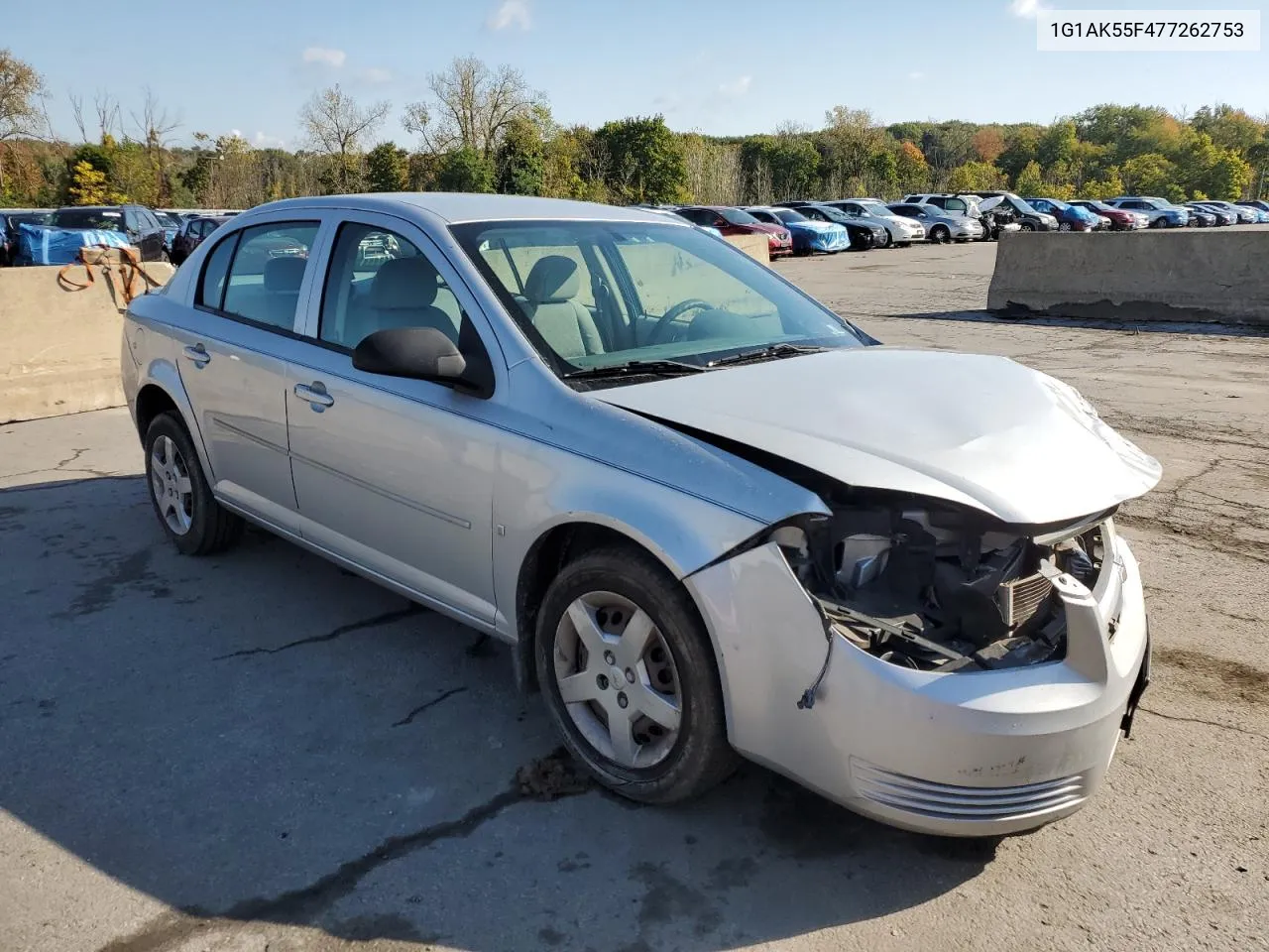 2007 Chevrolet Cobalt Ls VIN: 1G1AK55F477262753 Lot: 74892254