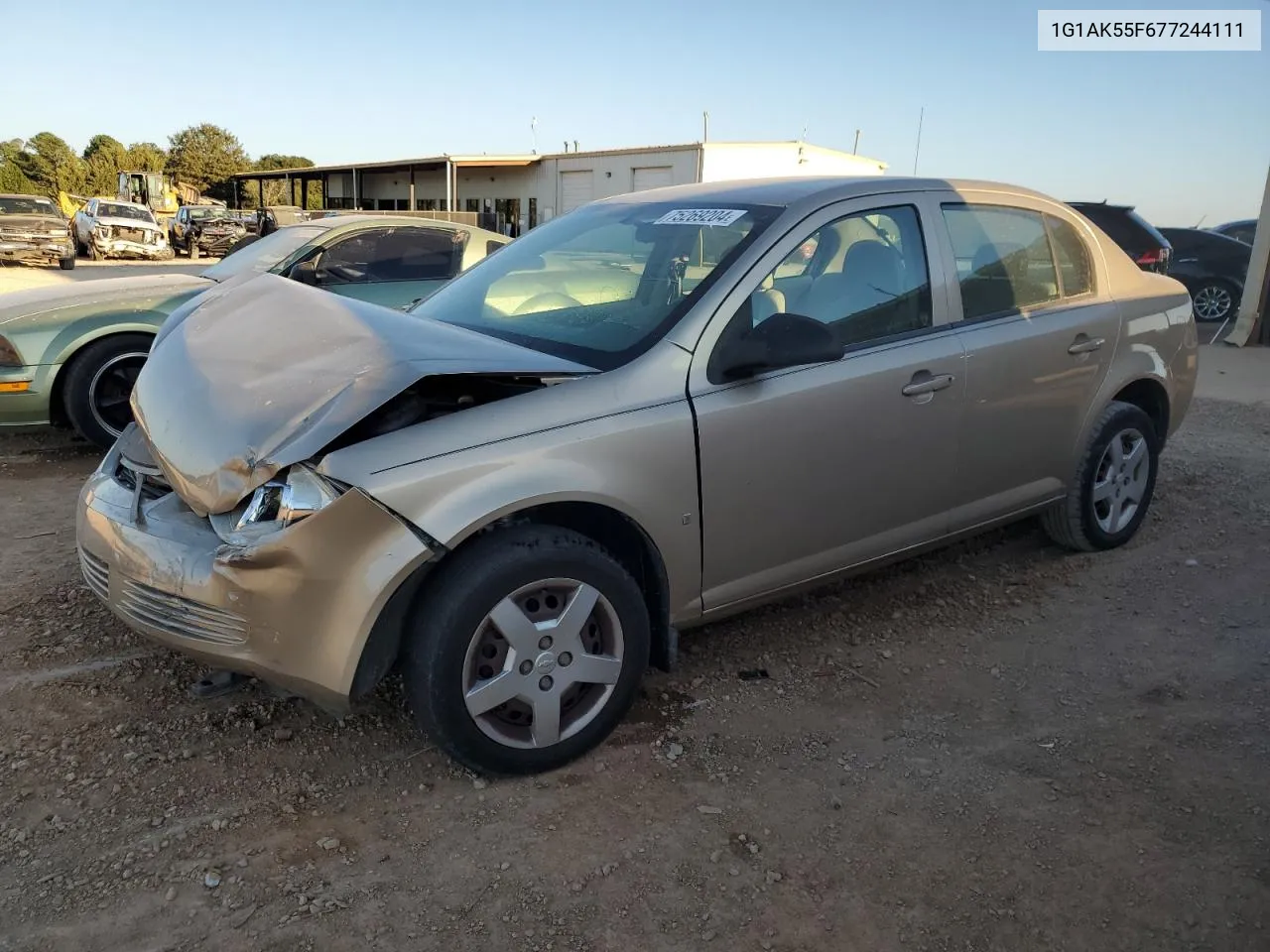 2007 Chevrolet Cobalt Ls VIN: 1G1AK55F677244111 Lot: 75269204